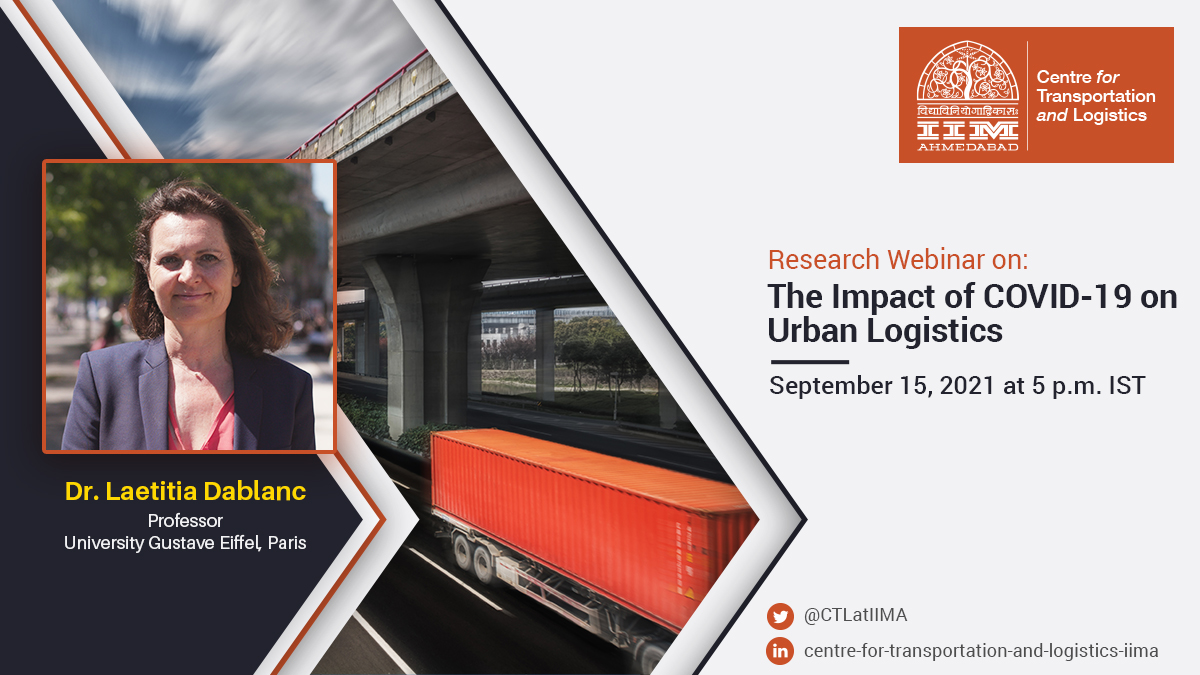 The Impact of COVID-19 on Urban Logistics