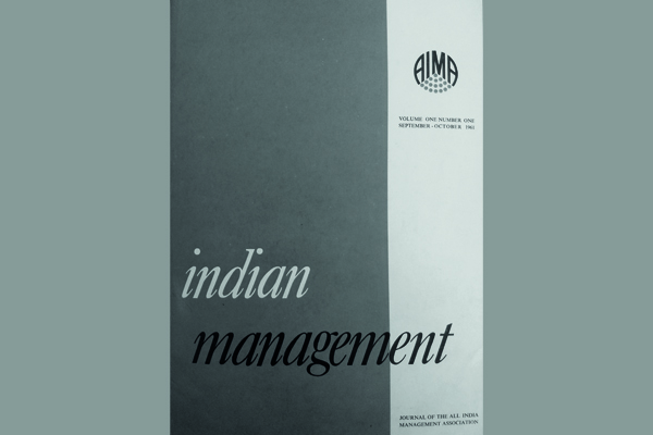 Management before the IIMs