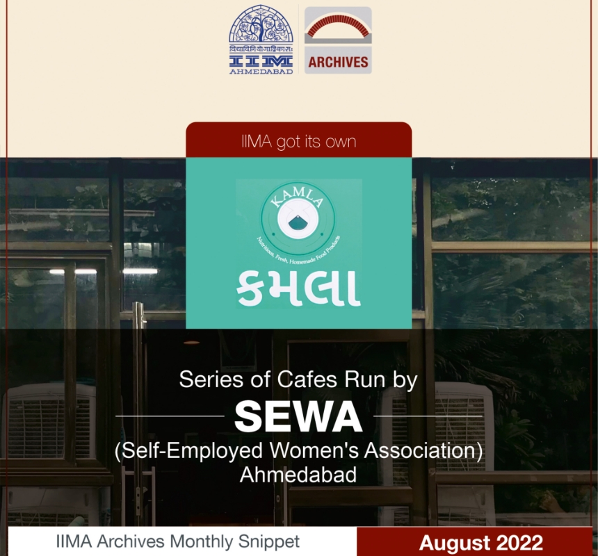 'Kamla' Cafe at IIMA (August - 2022)