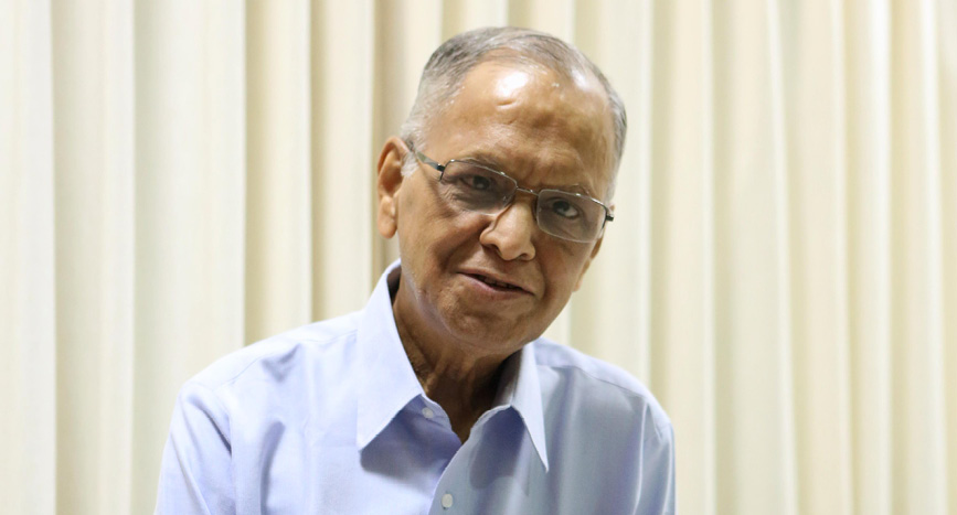 Narayana Murthy, IIMA Chief Systems Programmer (1969-71) and Board Chairperson (2002-07)