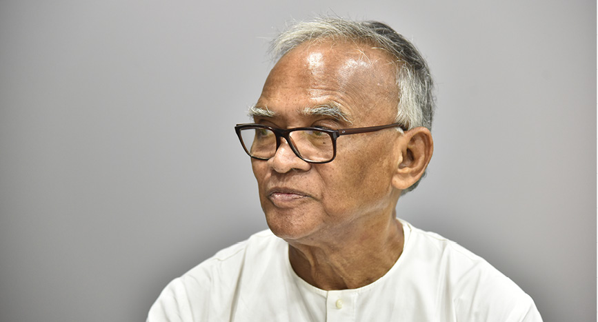 Jahar Saha, IIMA Research Assistant (1966-71), Faculty (1975-2005) and Director (1997-2002)