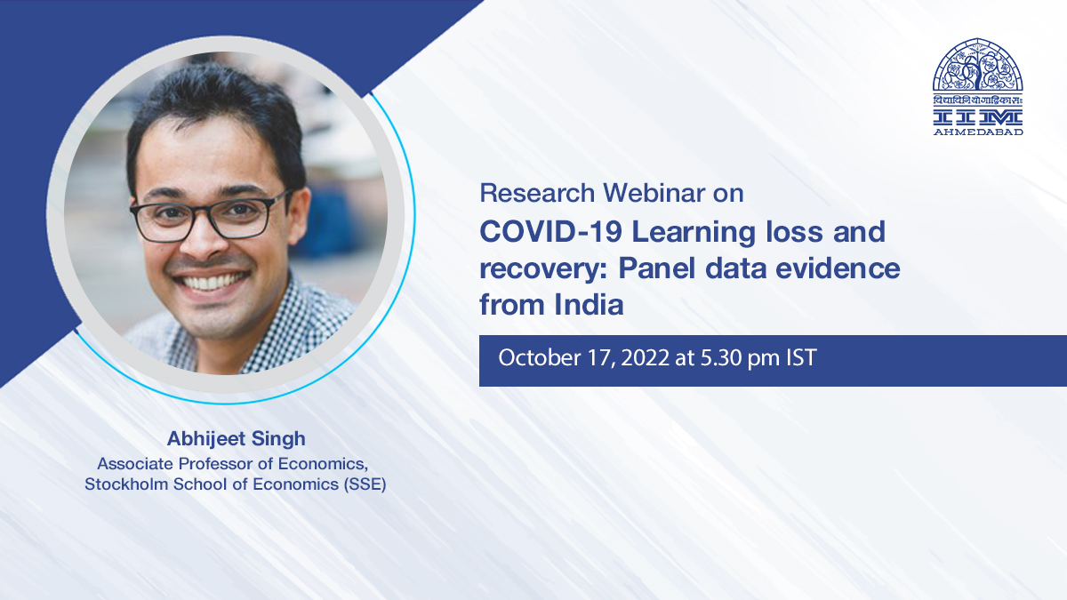 COVID-19 Learning loss and recovery: Panel data evidence from India