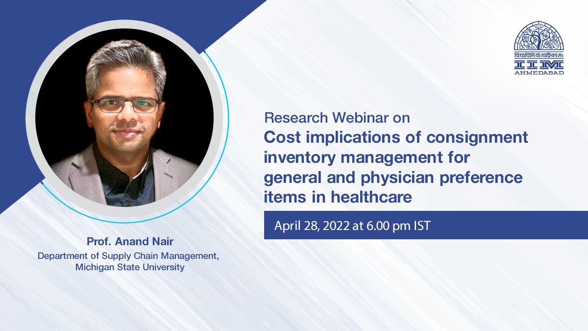 Cost implications of consignment inventory management for general and physician preference items in healthcare
