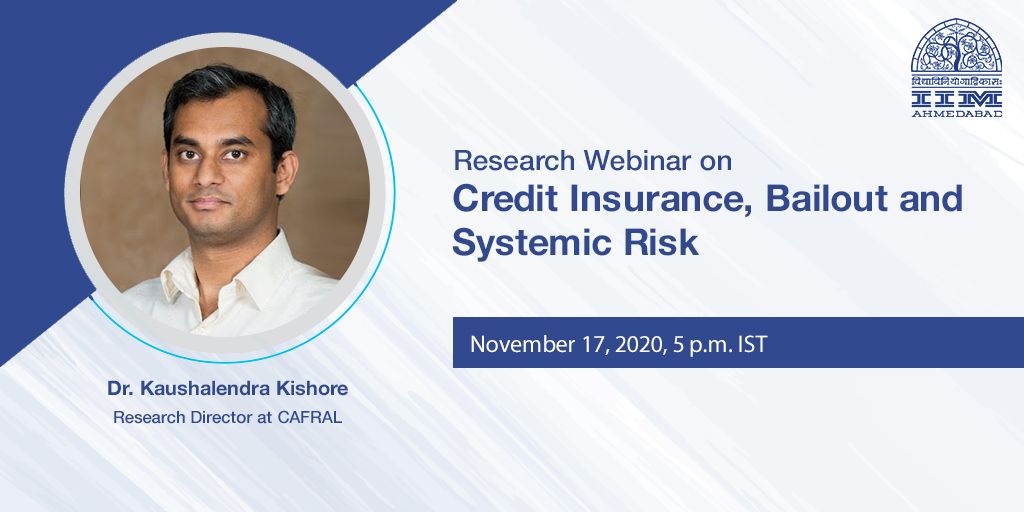 Research Webinar on Credit Insurance, Bailout and Systemic Risk