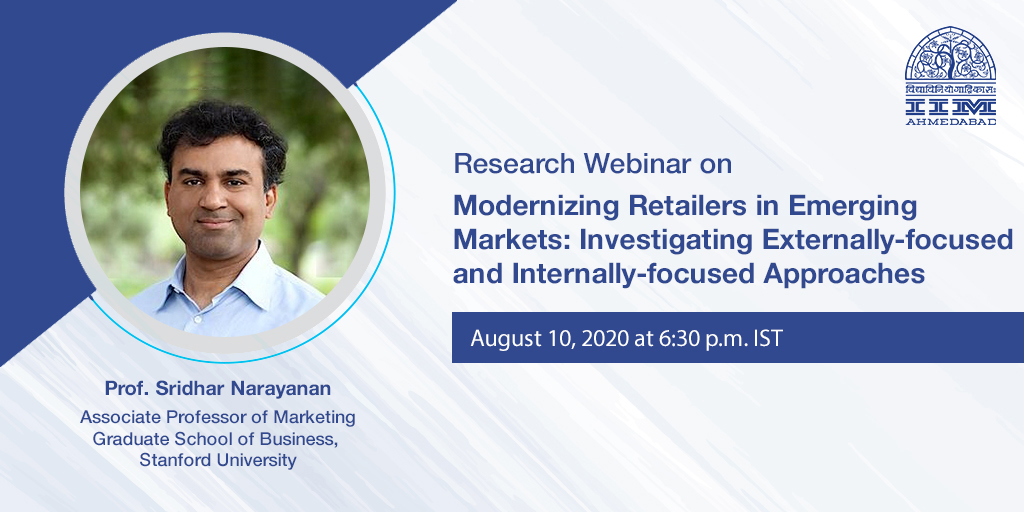 Research Webinar on Modernizing Retailers in Emerging Markets: Investigating Externally-focused and Internally-Focused Approaches