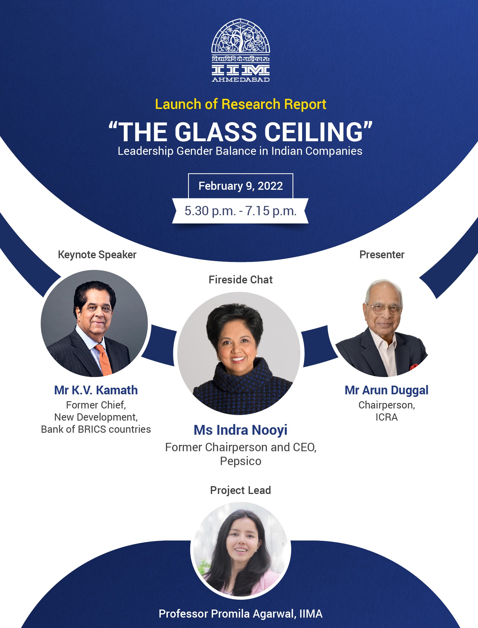 Launch of Research Report, "THE GLASS CEILING'' - Leadership Gender Balance in Indian Companies