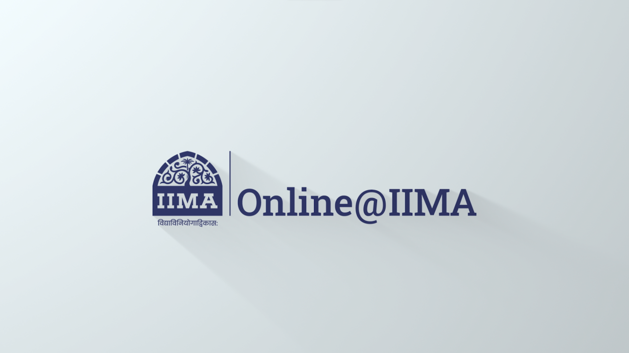 IIMA announces the launch of Online@IIMA