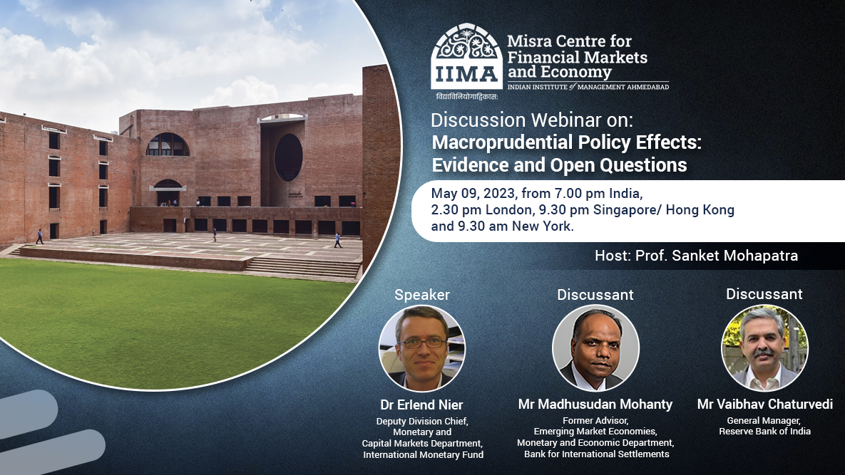 Discussion Webinar: Macroprudential Policy Effects: Evidence and Open Questions