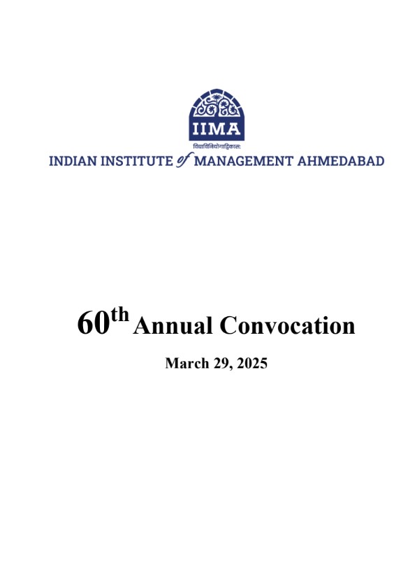 60th Annual Convocation Procedure