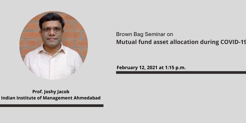 Mutual fund asset allocation during COVID-19