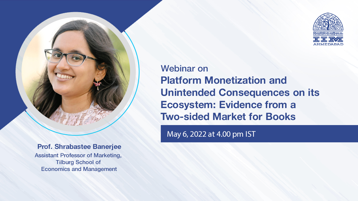 Platform Monertization and Unintended Consequences on its Ecosystem: Evidence from a Two-sided Market for Books