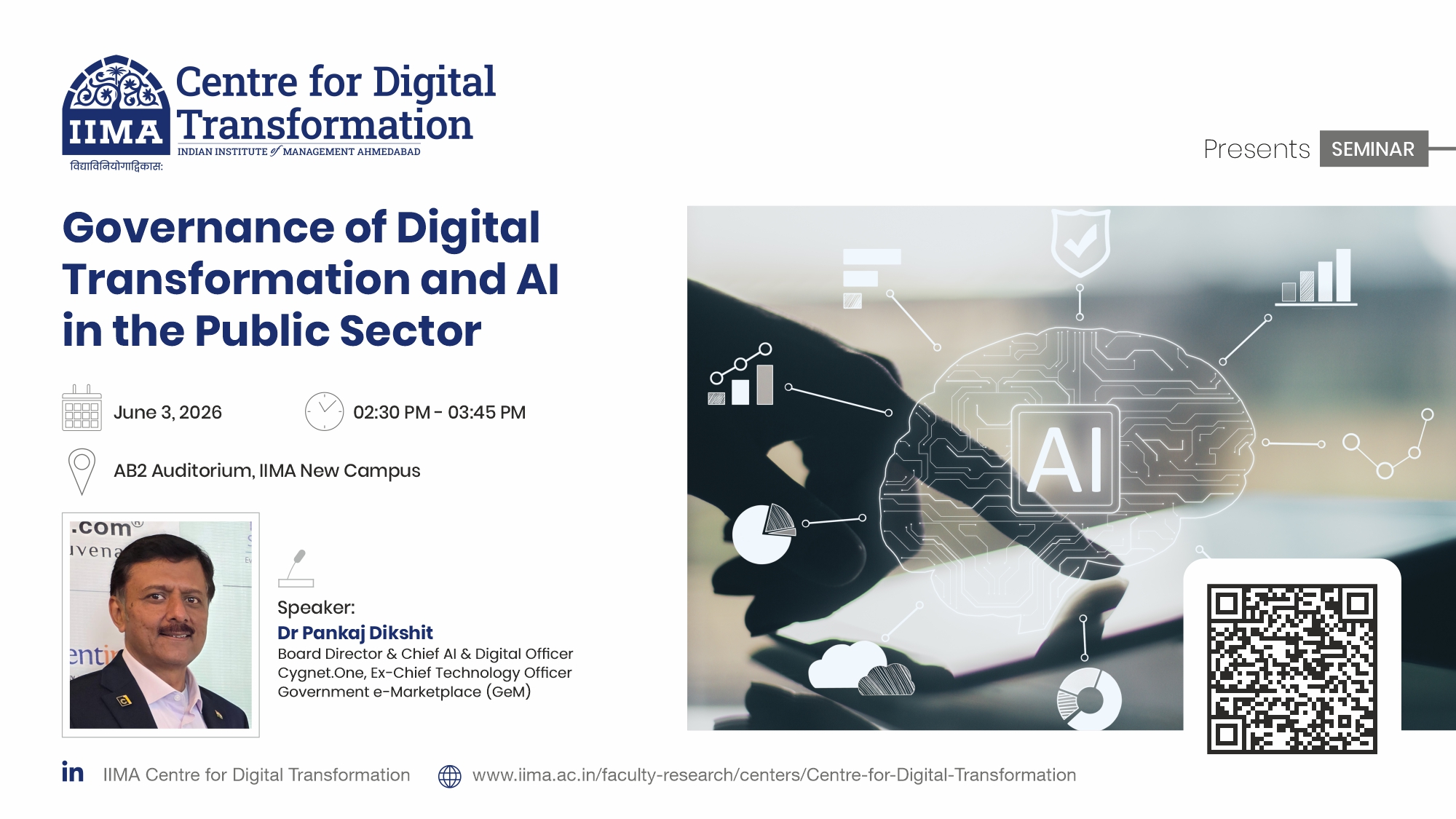 Governance of Digital Transformation and AI in the Public Sector | IIMA