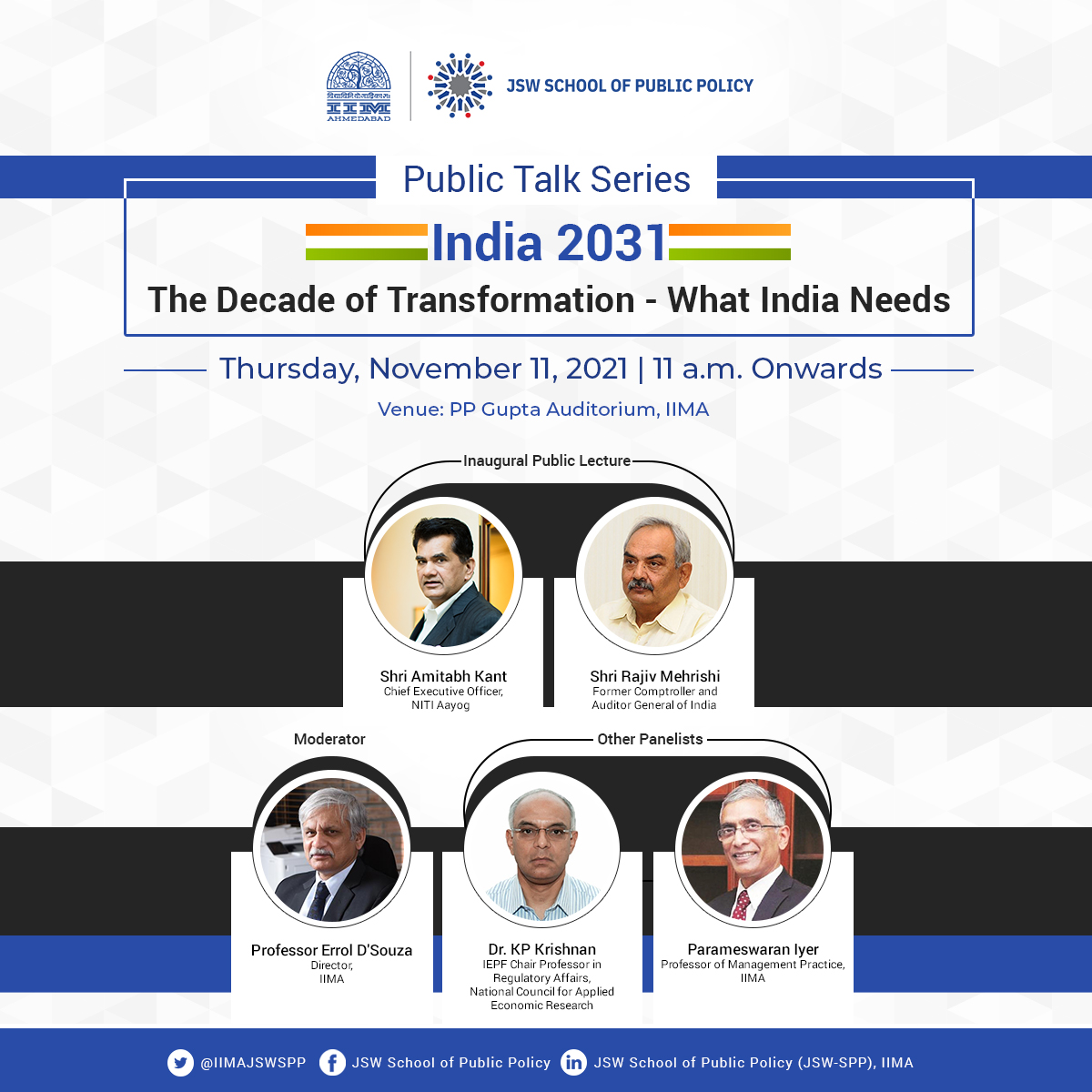 India 2021 Public Talk Series